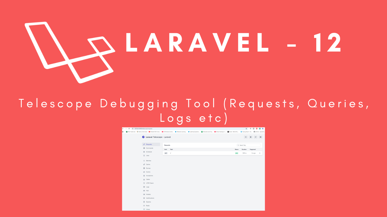 laravel-12-telescope-debugging-tool-requests-queries-logs-etc-image